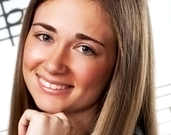 Violet Clark, a student whose Christian testimony touched many.