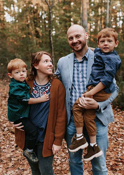 George Newfield and family George Newfield and family